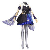 Keqing Opulent Splendor Cosplay Costume – Genshin Impact Character Outfit - Coscosmos